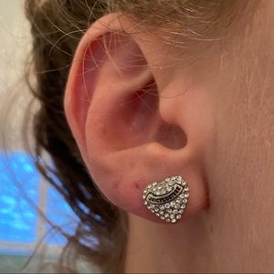 Juicy Couture heart earrings